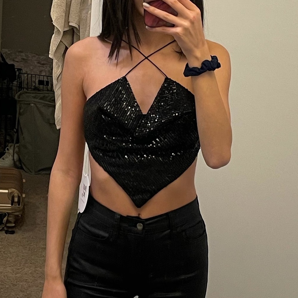 Princess Polly Sequin Top